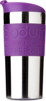 BODUM - Travel coffee maker press with extra lid Selfridges.com
